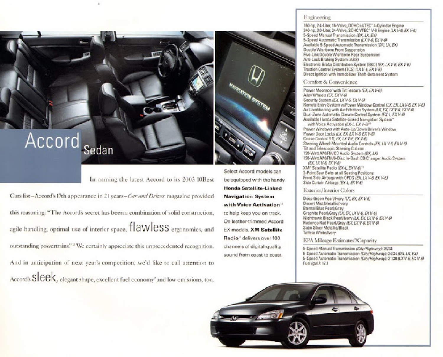 2004 Honda Brochure Page 21